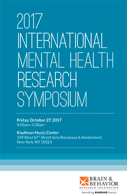 2017 International Mental Health Research Symposium

