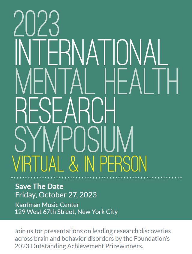 2023 International Mental Health Research Symposium
